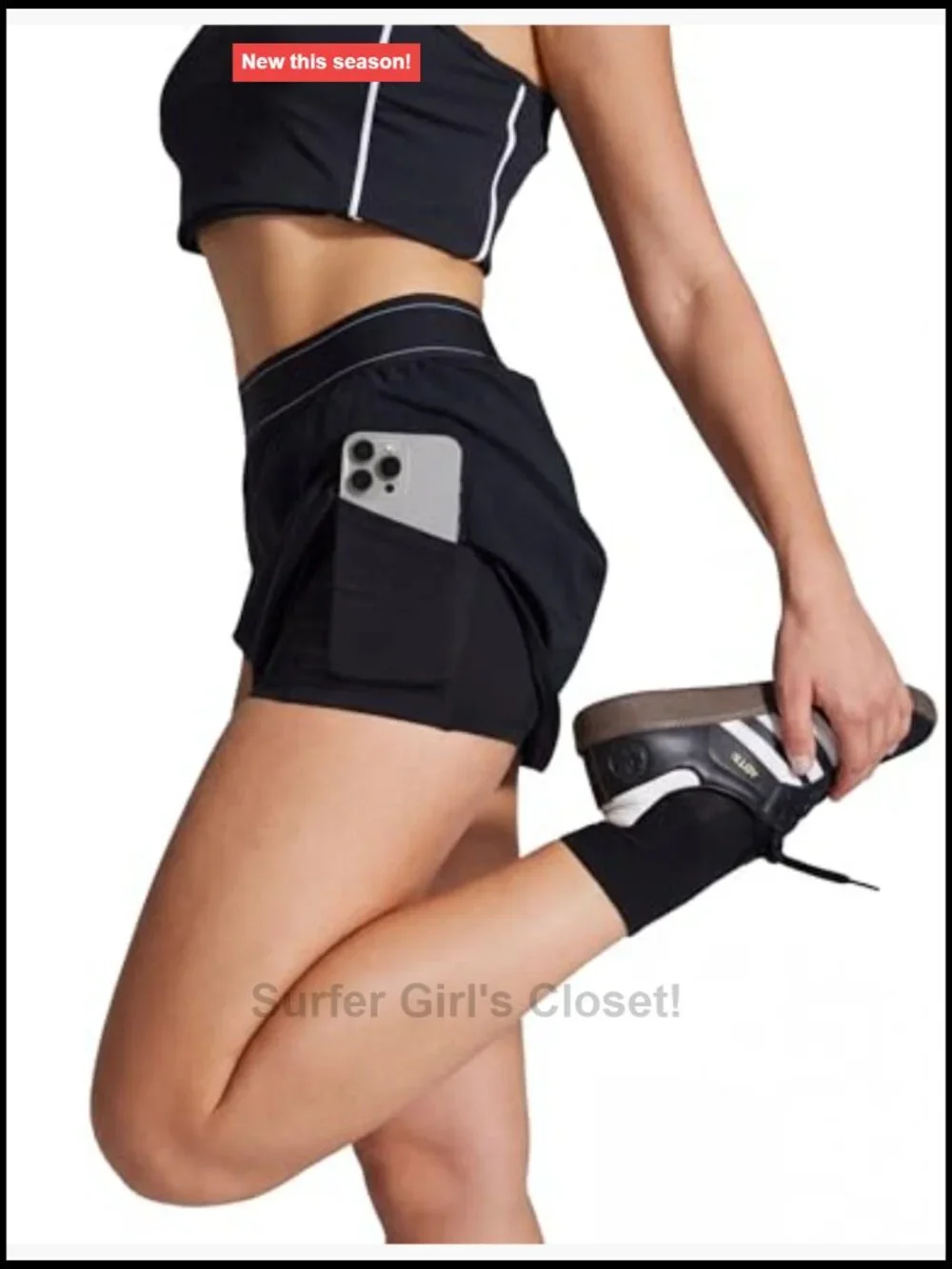 High Waisted Athletic Skort with Pockets Tennis Golf Pickleball Skirt